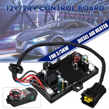 12V 24V 3KW 5KW Air Diesels Heater Parking Heater Controller Board Monitor Black