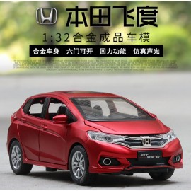 1:32 Toy Car Honda Fit Metal Toy Alloy Car Diecasts amp; Toy Vehicles Car Model Wolf Warriors Model Car Toys For Children