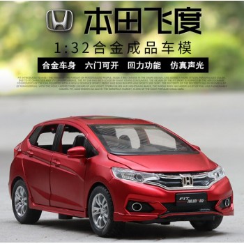 1:32 Toy Car Honda Fit Metal Toy Alloy Car Diecasts amp; Toy Vehicles Car Model Wolf Warriors Model Car Toys For Children