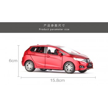 1:32 Toy Car Honda Fit Metal Toy Alloy Car Diecasts amp; Toy Vehicles Car Model Wolf Warriors Model Car Toys For Children