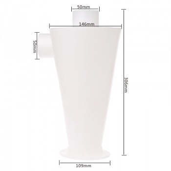 High Efficiency Cyclone Powder Dust Collector Filter Quality For Vacuums