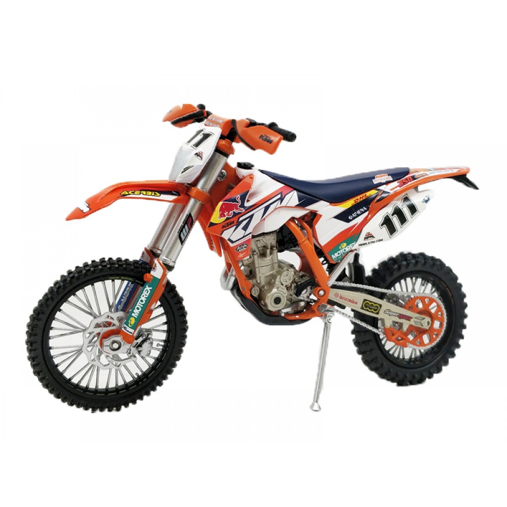 Automaxx 1:12 KTM EXC350 RedBull Race #111 Teddy Diecast Model Bike MXGP Miniature Motocross No Box