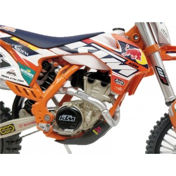 Automaxx 1:12 KTM EXC350 RedBull Race #111 Teddy Diecast Model Bike MXGP Miniature Motocross No Box