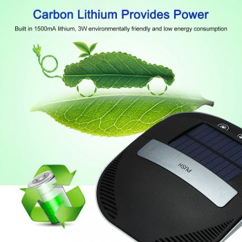 Car Air Purifier Plus Parking Number Plate Smart Touch Removes Cigarette Smoke Dust Frost Germs Food Odors for Car amp; Home