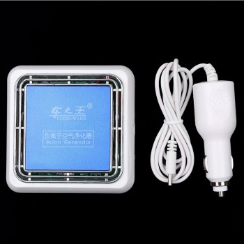 kebidumei Car Remove Smoke Anion Generator Air Purifier Auto Air Purifier Oxygen Bar Ionizer Interior Air Freshener Clean Air