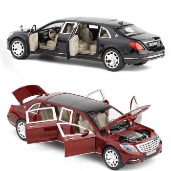 1:24 Alloy Car Model 6 Doors Open 21Cm DieCasts Vehicles Luxury Outlook Excellent Quality Red And Black Color Safty Packing