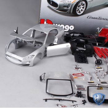 Maisto Bburago 1:24 Maserati GT Gran Turismo Assembly DIY Racing Diecast Model Kit Car Toy Kids Toys Original Box Free Shipping