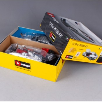 Maisto Bburago 1:24 Maserati GT Gran Turismo Assembly DIY Racing Diecast Model Kit Car Toy Kids Toys Original Box Free Shipping