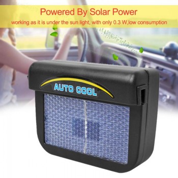 Solar Powered Car Auto Window Air Vent Cooling Fan Ventilation Cooler Radiator Heating amp; Fans