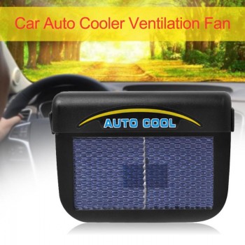 Solar Powered Car Auto Window Air Vent Cooling Fan Ventilation Cooler Radiator Heating amp; Fans
