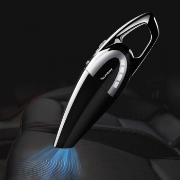 Tsumbay TS-CV05 Car Vacuum Cleaner DC 12V 120W 5000 PA Suction Wet amp; Dry Use with 14.8 Feet Power Cord Handheld Portable Vacuum