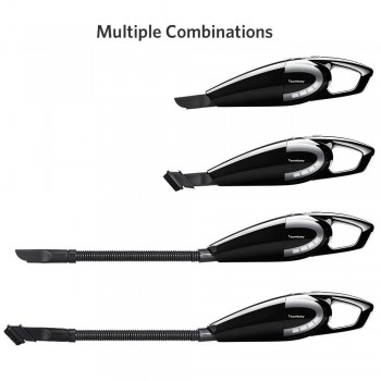 Tsumbay TS-CV05 Car Vacuum Cleaner DC 12V 120W 5000 PA Suction Wet amp; Dry Use with 14.8 Feet Power Cord Handheld Portable Vacuum