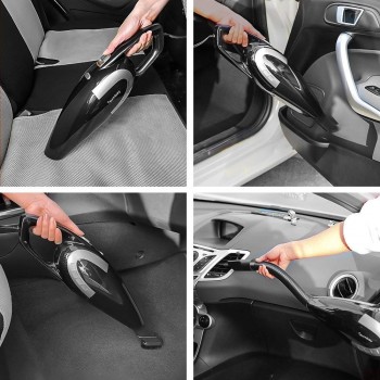 Tsumbay TS-CV05 Car Vacuum Cleaner DC 12V 120W 5000 PA Suction Wet amp; Dry Use with 14.8 Feet Power Cord Handheld Portable Vacuum