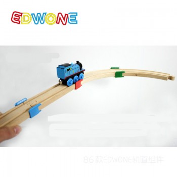 Thomas Wooden Train Track Railway Accessories --The Wooden Track Plastic Holder Tight Wood Tracks-EDWONE