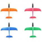 36CM Hand Throw Flying Glider Planes Foam Aircraft Model EPP Resistant Breakout Aircraft Party Game Children Outdoor Fun Toys