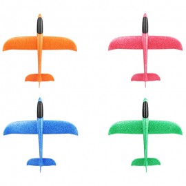 36CM Hand Throw Flying Glider Planes Foam Aircraft Model EPP Resistant Breakout Aircraft Party Game Children Outdoor Fun Toys