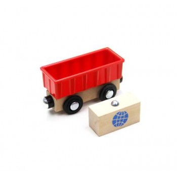 Thomas Wooden Train Track Railway Accessories Cranky Move House Crane Educational Slot DIY Wood Tracks-Thomas EDWONE