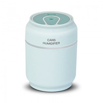 Mini USB 200ml Cans Air Humidfier USB Air Purifier Freshener with LED Lamp Aromatherapy Auto Mini Car Humidifiers Desk Lamp fan