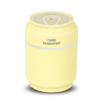 Mini USB 200ml Cans Air Humidfier USB Air Purifier Freshener with LED Lamp Aromatherapy Auto Mini Car Humidifiers Desk Lamp fan