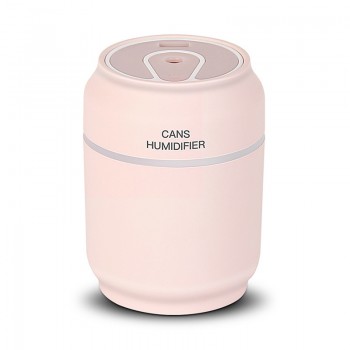 Mini USB 200ml Cans Air Humidfier USB Air Purifier Freshener with LED Lamp Aromatherapy Auto Mini Car Humidifiers Desk Lamp fan