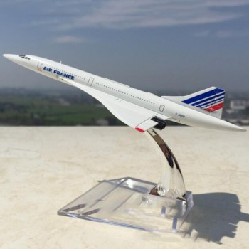 concorde air France 1976-2003 airline model 14CM 1:400 alloy collectible display toy airplane model collection kids children toy