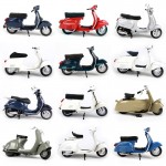 Maisto New 1:18 PIAGGIO Vespa Alloy Motorcycle Diecast Model Toy For Kids Birthday Gift Toys Collection Original Box