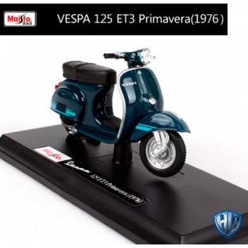 Maisto New 1:18 PIAGGIO Vespa Alloy Motorcycle Diecast Model Toy For Kids Birthday Gift Toys Collection Original Box