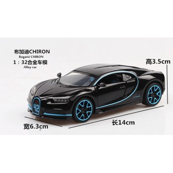 1:32 Toy Car Bugatti Chiron Metal Toy Alloy Car Diecasts amp; Toy Vehicles Car Model Miniature Scale Model Car Toys For Children