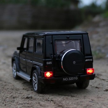 Benz G65 SUV Jeep AMG Toy Car Alloy Model Car Openable Sound Light Pull Back 1:32 Car Model boy Gift toys for children g53 g500