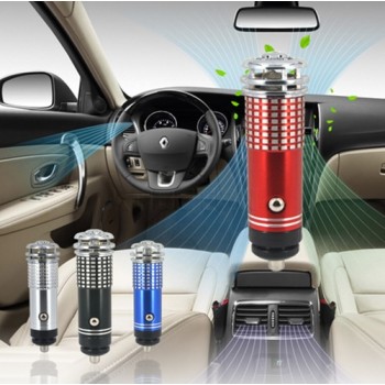 Vehicle Air Purifier Mini Auto Car Fresh Air Anion Ionic Purifier Oxygen Bar Ozone Ionizer Interior Accessories