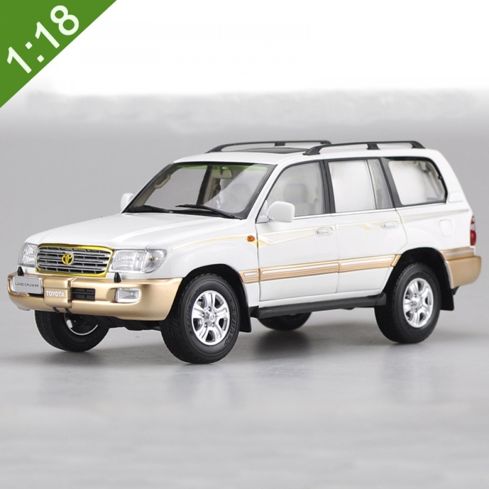 1:18 Toyota Land Cruiser LC100 2009 SUV Rare Alloy Diecast Toy Car Model Original Box Free Shipping