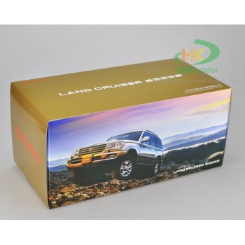 1:18 Toyota Land Cruiser LC100 2009 SUV Rare Alloy Diecast Toy Car Model Original Box Free Shipping