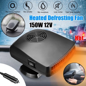 12V 150W Defroster Winter Heater Fan Portable Automobile Demister Warmer Electric Car Heater Heating Cooling Fan Demister