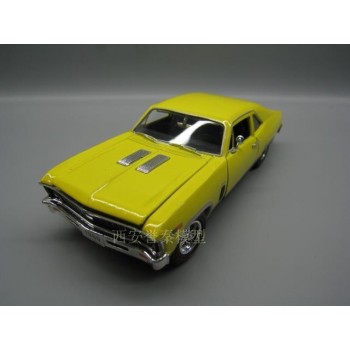 Signature 1/32 Scale Car Model Toys USA Chevrolet NOVA SS Diecast Metal Car Model Toy For Collection/Gift/Decoration