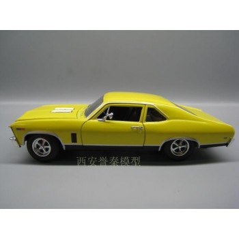 Signature 1/32 Scale Car Model Toys USA Chevrolet NOVA SS Diecast Metal Car Model Toy For Collection/Gift/Decoration