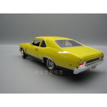 Signature 1/32 Scale Car Model Toys USA Chevrolet NOVA SS Diecast Metal Car Model Toy For Collection/Gift/Decoration