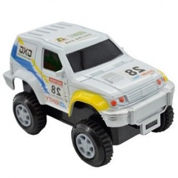5.2cm Magic Diecasts Electronics LED Car Toys Flashing Lights Kids Christmas Birthday Gift Play with Glow Racing Tracks Together