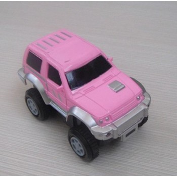 5.2cm Magic Diecasts Electronics LED Car Toys Flashing Lights Kids Christmas Birthday Gift Play with Glow Racing Tracks Together