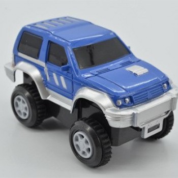 5.2cm Magic Diecasts Electronics LED Car Toys Flashing Lights Kids Christmas Birthday Gift Play with Glow Racing Tracks Together