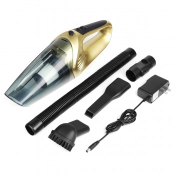 KROAK 120W 220V High Power Rechargeable Car Vacuum Cleaner Dryamp;Wet Dual Use With LED Light ABS Cordless Vacuum Dust Cleaner