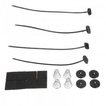 Universal Car Electric Radiator Cooling Cooler Fan Mount Fitting Kit Slim Line