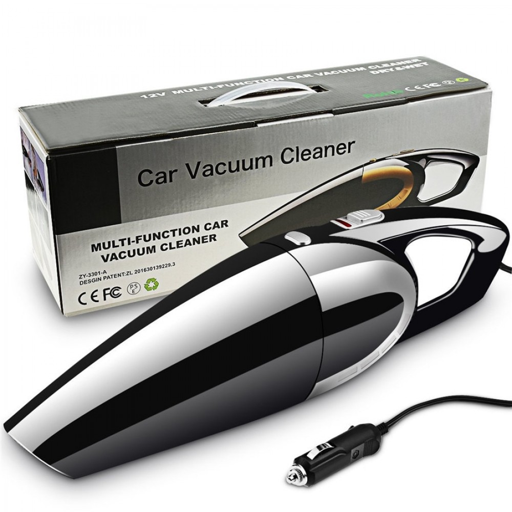 5000PA Car vacuum High power 120W Auto vacuum cleaner by 12V with Power Cord Extra Carrying Bag