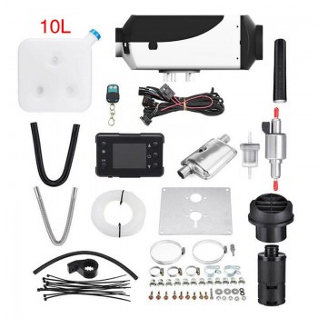 Car Heater 5KW 12V/24V Air Diesels Heater Parking Heater With LCD Monitor Remote Control For RV Motorhome Trailer Trucks Boats