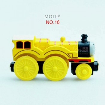 EDWONE Wood Magnetic Train Plane Wood Railway Helicopter Chrismas Car Accessories Toy For Kids Fit Wood Thomas Biro Tracks Gifts