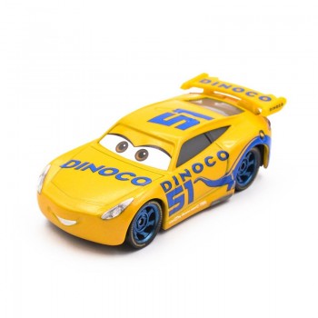 Disney Pixar Cars 3 Metal Crazy Crashed Party Lightning McQueen Car Toys  Dinoco Cruz Ramirez Mater Toy Car Gift For Children