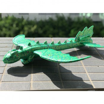 48cm Hand Launch Throwing Glider Aircraft Inertial Foam EPP Airplane Taming   Dinosaur Train Dragon Plane Model Outdoor Toys A25