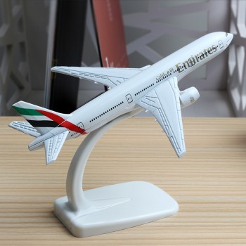 16cm United Arab Emirates Plane Model A380 UAE Airlines Airbus Model Boeing 777 B777 Aviation Aircraft Airplane Model Toy 1:400