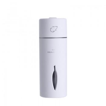 Car air freshener Leaf humidifier USB 150ml  Mini Ultrasonic Essential Oil Diffuser LED Air Purifier Mist Maker Office Home