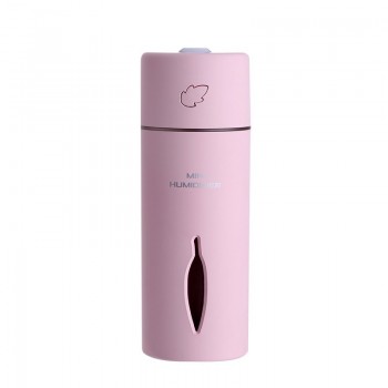 Car air freshener Leaf humidifier USB 150ml  Mini Ultrasonic Essential Oil Diffuser LED Air Purifier Mist Maker Office Home