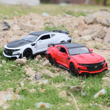 1:32 alloy car models,high simulation Chevrolet Camaro,toy vehicles,metal diecasts,pull back amp; flashing amp; musical,free shipping